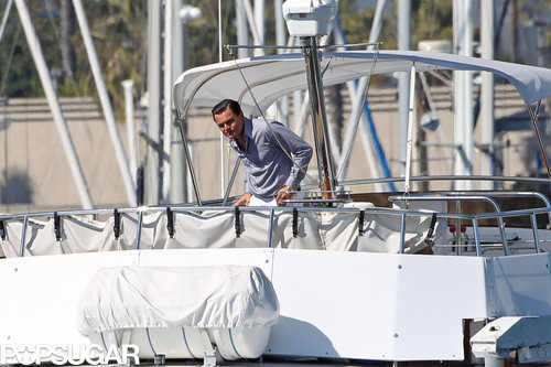 All in a Day's Work — Leo Kisses and Parties With Bikini-Clad Girls on a Yacht All in a Day's Work — Leo Kisses and Parties With Bikini-Clad Girls on a Yacht