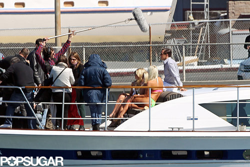 All in a Day's Work — Leo Kisses and Parties With Bikini-Clad Girls on a Yacht All in a Day's Work — Leo Kisses and Parties With Bikini-Clad Girls on a Yacht