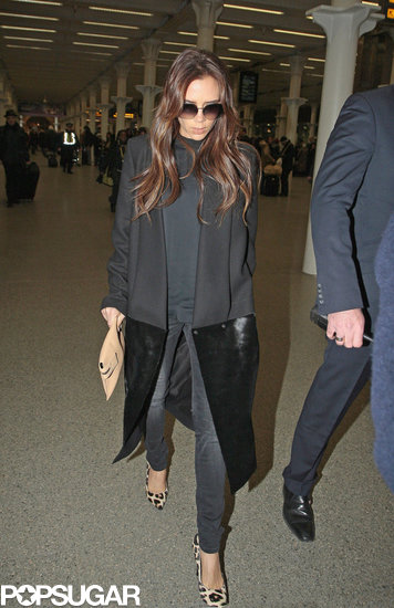 Victoria Beckham Heads Home Following David's Big Win Victoria Beckham Heads Home Following David's Big Win