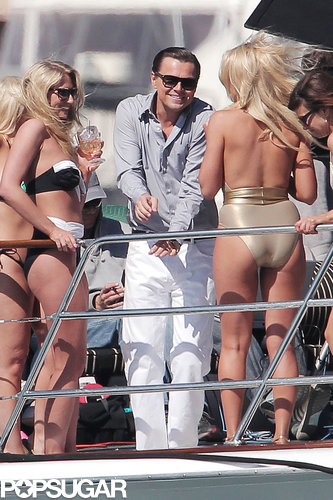 All in a Day's Work — Leo Kisses and Parties With Bikini-Clad Girls on a Yacht All in a Day's Work — Leo Kisses and Parties With Bikini-Clad Girls on a Yacht