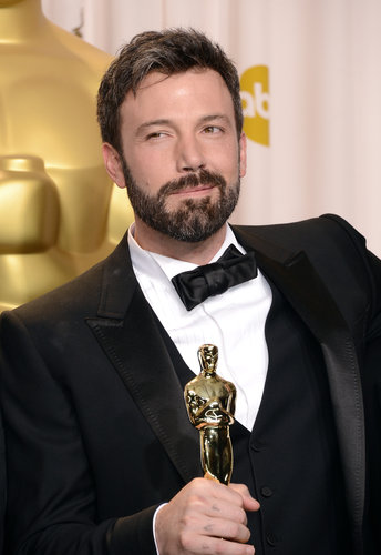 Ben Affleck gave smile in the press room at the Oscars.
Ben Affleck gave smile in the press room at the Oscars.