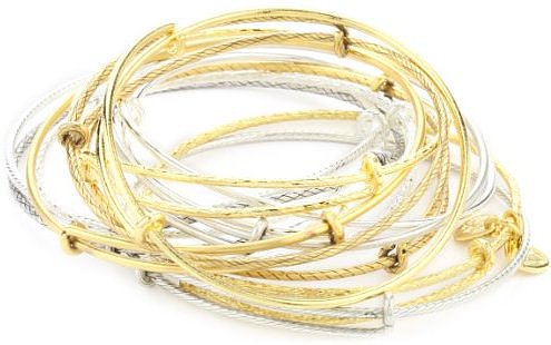 Alex and Ani "Trend Classics" Signature Bangles Set of 12
