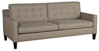 Ava Fabric Sofa, 81"W x 37"D x 34"H
