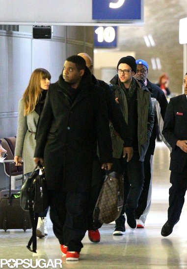 Justin Timberlake and Jessica Biel traveled through the Paris airport together.
Justin Timberlake and Jessica Biel traveled through the Paris airport together.