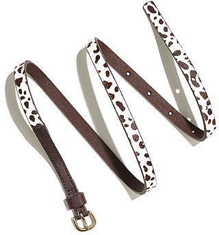Leopard-spot belt