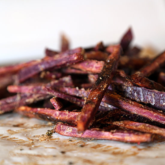 Baked Purple Sweet Potato French Fries Baked Purple Sweet Potato French Fries