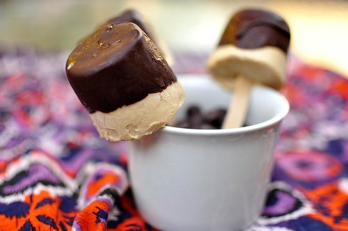 Peanut Butter and Chocolate Popsicles Peanut Butter and Chocolate Popsicles