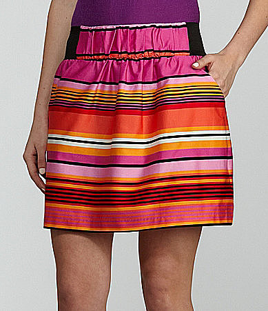 I.N. San Francisco Variegated Stripe Skirt