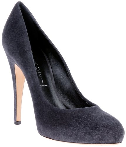 Casadei suede pump