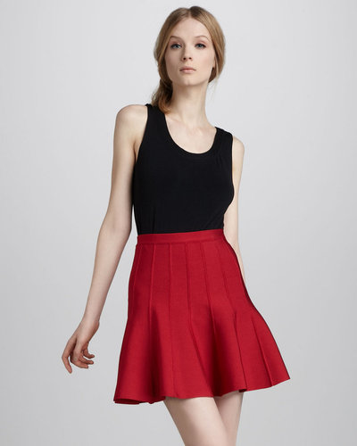 Flared Hems Skirt