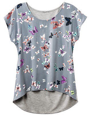 Mossimo Supply Co. Juniors High Low Dolman Sleeve Top - Assorted Colors and Patterns