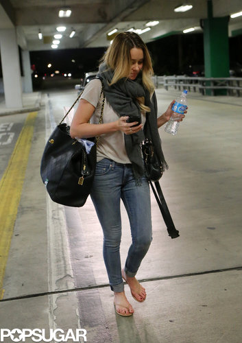 Lauren Conrad Debuts Her Runway-Ready Locks in Miami Lauren Conrad Debuts Her Runway-Ready Locks in Miami