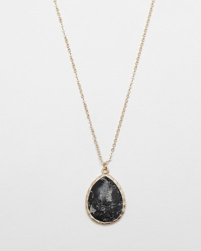 The Black Marble Pendant