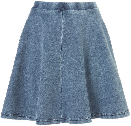 Denim Skater Skirt