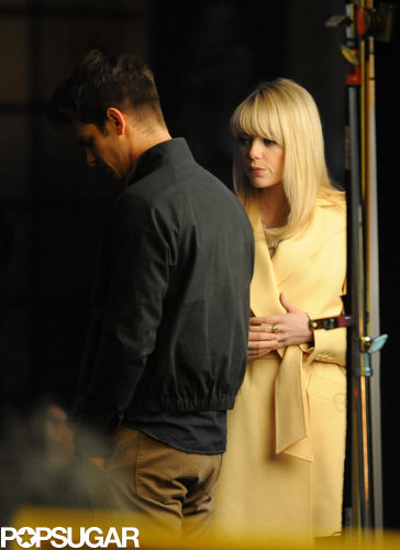 Emma Stone and Andrew Garfield Spend a Late Night on Set Emma Stone and Andrew Garfield Spend a Late Night on Set