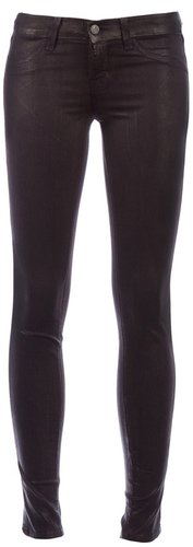 J Brand wet-look jean