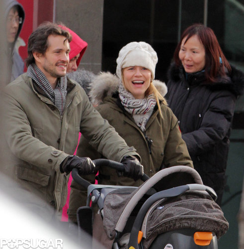 Claire Danes and Hugh Dancy Take Cyrus For a Stroll in Toronto Claire Danes and Hugh Dancy Take Cyrus For a Stroll in Toronto