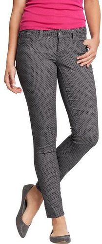 Women's The Rockstar Dot-Print Super Skinny Jeans