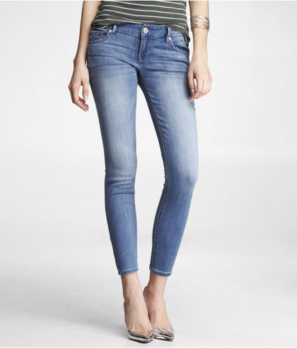 Stella Ankle Jean - Washed Denim