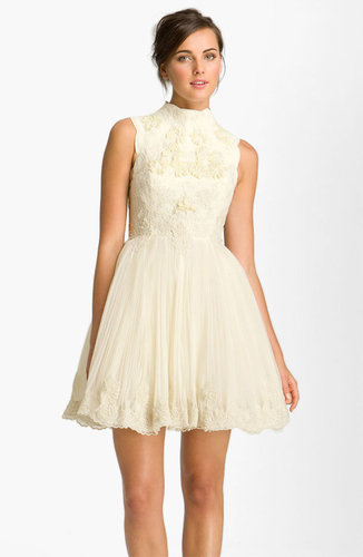 Ted Baker London 'Telago' Embroidered Tulle Frock
