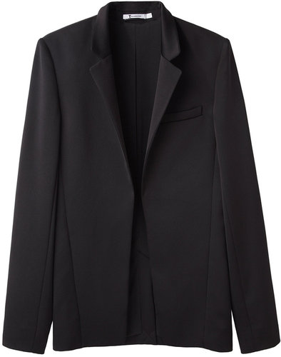 T by Alexander Wang / Angled Crepe Blazer