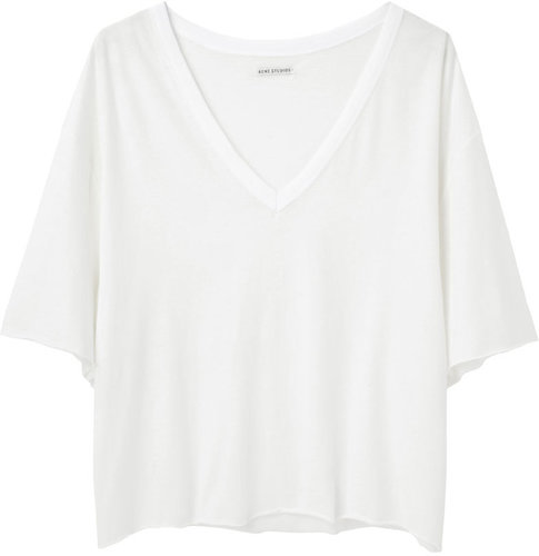 Acne /  Fay Linen Oversized T-Shirt