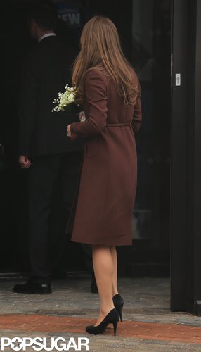 Kate Middleton Bundles Up Her Maybe Baby Girl Bump in Grimsby Kate Middleton Bundles Up Her Maybe Baby Girl Bump in Grimsby