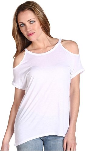BCBGMAXAZRIA - Barton Cold Shoulder Knit Tee