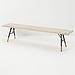 Delwyn Dining Bench White