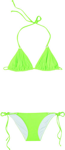 Shimmi Birkin triangle bikini