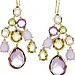 Ippolita Gelato 18-karat gold multi-stone chandelier earrings
