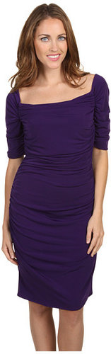 Calvin Klein - Short Sleeve Ruched Dress