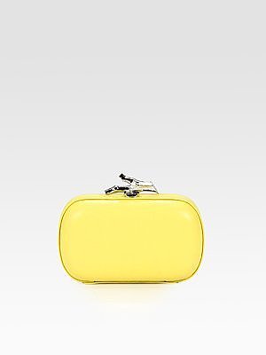 Lytton Small Leather Convertible Clutch