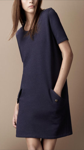 Cotton Blend T-Shirt Dress