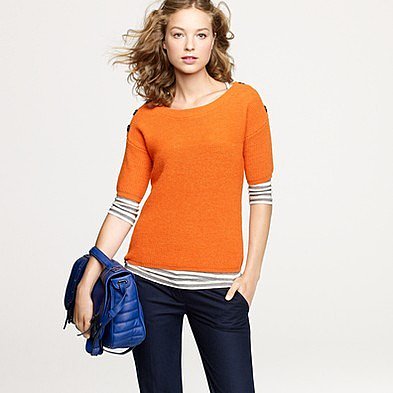 Button box sweater
