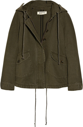 TEXTILE Elizabeth and James Robinson cotton-canvas parka