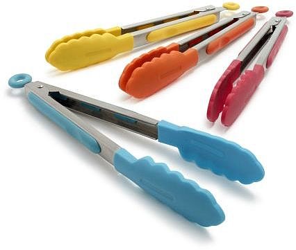 Sur La Table® Silicone-Tip Tongs