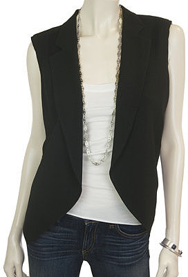 Hanii Y Detail Collared Vest