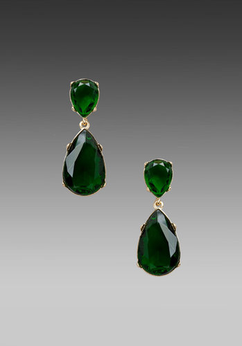 Kenneth Jay Lane Tear Drop Earrings