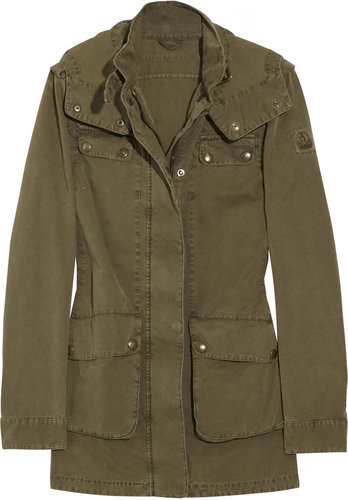 Belstaff Prescot hooded cotton-twill parka