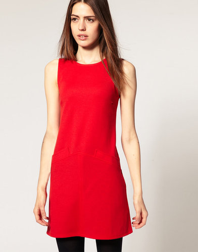 ASOS 60s Shift Dress with Round Neck