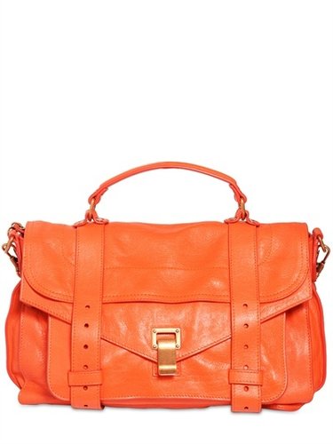 Proenza Schouler - Ps1 Medium Lux Leather Satchel