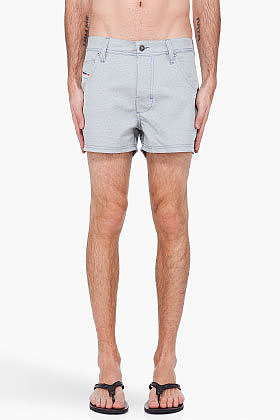 DIESEL Grey Sharck Swim Shorts