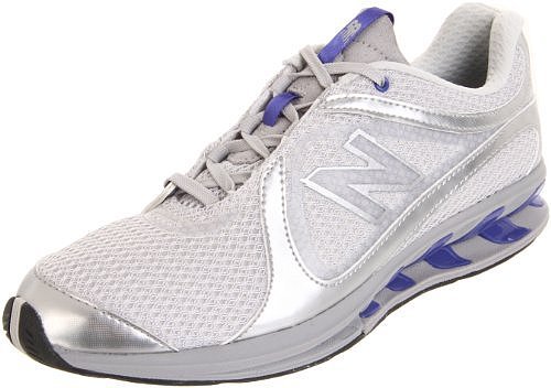 New Balance Women's WW855 Toning Shoe,Grey/Blue,10 B US