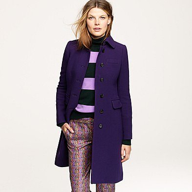 Double-cloth metro coat