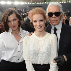 Front Row Celebrities International Fashion Week 2013