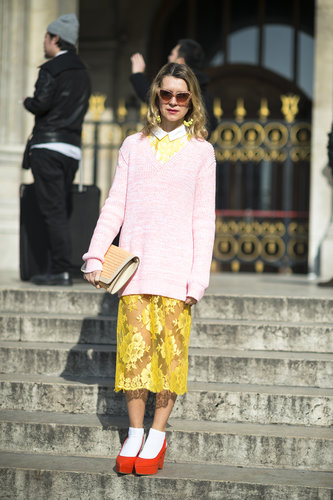 Natalie Joos mixed up pastels and bold primary hues with ease.
Source: Le 21ème | Adam Katz Sinding
Natalie Joos mixed up pastels and bold primary hues with ease.
Source: Le 21ème | Adam Katz Sinding