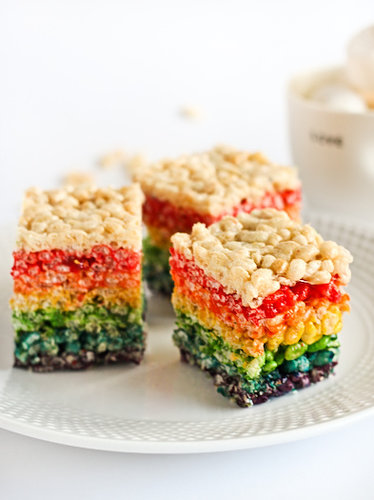 Rainbow Rice Krispies Treats Rainbow Rice Krispies Treats