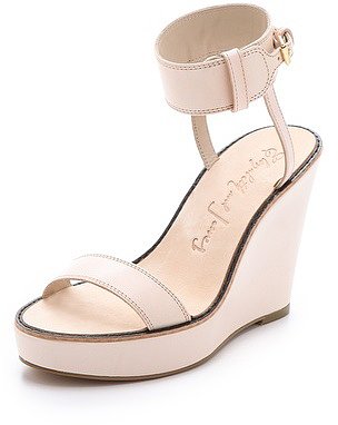 Elizabeth and james Brit Wedge Sandals