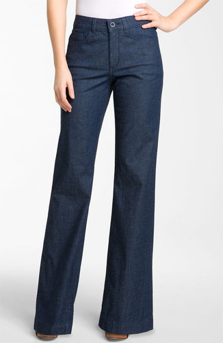NYDJ 'Lizzie' Flare Leg Stretch Jeans (Petite)